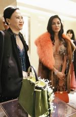 NICOLE SCHERZINGER at Shapes of Water Exhibition by Hong Kong Fendi 03/28/2019