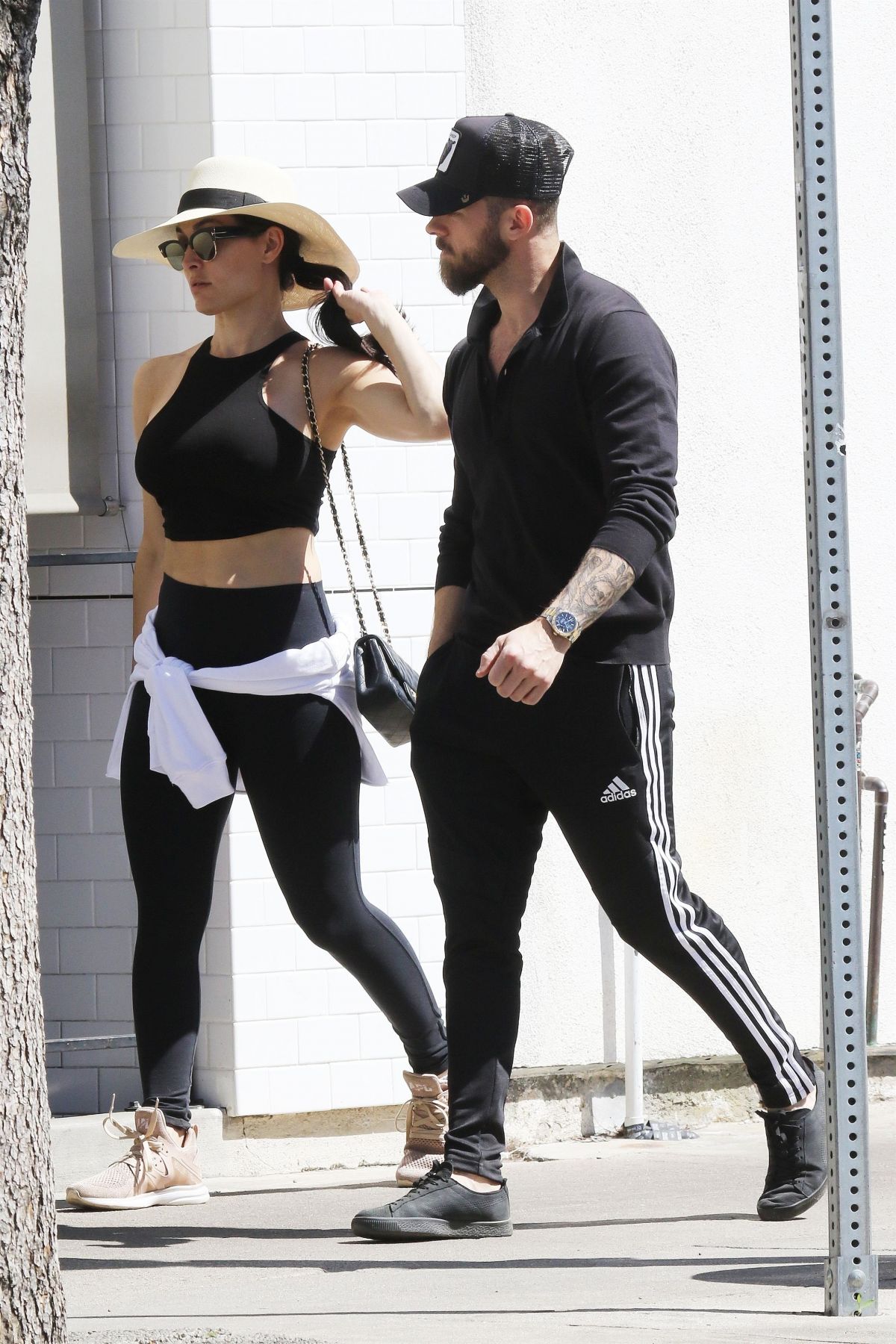 NIKKI BELLA and Artem Chigvintsev Out for Lunch in Los Angeles 03/16/2019 – HawtCelebs
