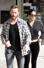 NIKKI BELLA and Artem Chigvintsev Out in Los Angeles 03/10/2019