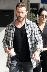 NIKKI BELLA and Artem Chigvintsev Out in Los Angeles 03/10/2019
