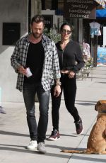 NIKKI BELLA and Artem Chigvintsev Out in Los Angeles 03/10/2019