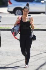 NIKKI BELLA Leaves Yoga Class in Santa Monica 03/17/2019