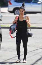 NIKKI BELLA Leaves Yoga Class in Santa Monica 03/17/2019