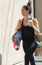 NIKKI BELLA Leaves Yoga Class in Santa Monica 03/17/2019
