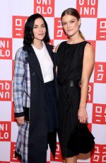 NINA AGDAL at Uniqlo Hudson Yards Opening in New York 03/14/2019