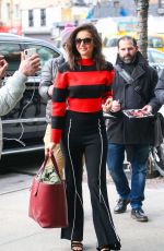 NINA DOBREV Arrives at Her Hotel in New York 02/28/2019