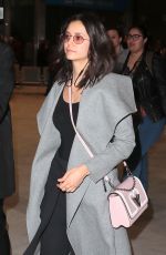 NINA DOBREV at Charles De Gaulle Airport in Paris 03/02/2019