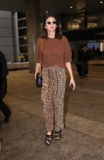 NINA DOBREV at LAX Airport in Los Angeles 03/06/2019