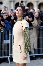 NINA DOBREV at Louis Vuitton Show at Paris Fashion Week 03/05/2019