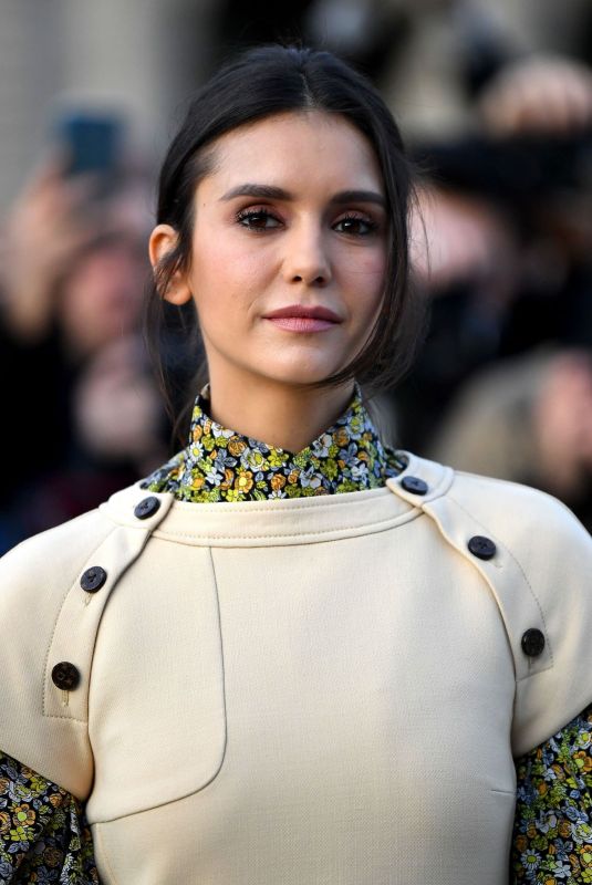 NINA DOBREV at Louis Vuitton Show at Paris Fashion Week 03/05/2019