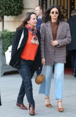 NINA DOBREV Leaves Her Hotel in Paris 03/02/2019