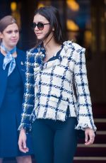 NINA DOBREV Leaves Ritz Hotel in Paris 03/06/2019