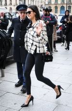 NINA DOBREV Leaves Ritz Hotel in Paris 03/06/2019