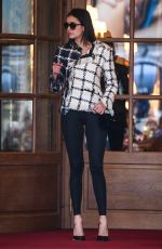 NINA DOBREV Leaves Ritz Hotel in Paris 03/06/2019
