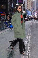 NINA DOBREV Out in New York 02/28/2019