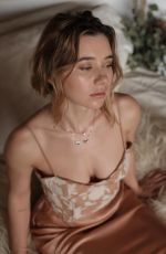 OLESYA RULIN on the Set of a Photoshoot, February 2019