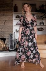 OLESYA RULIN on the Set of a Photoshoot, February 2019