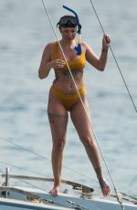 OLIVIA BUCKLAND in Bikini on Vacation in Bridgetown 03/24/2019