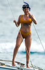 OLIVIA BUCKLAND in Bikini on Vacation in Bridgetown 03/24/2019