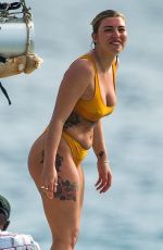 OLIVIA BUCKLAND in Bikini on Vacation in Bridgetown 03/24/2019