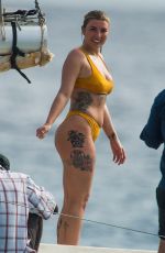 OLIVIA BUCKLAND in Bikini on Vacation in Bridgetown 03/24/2019