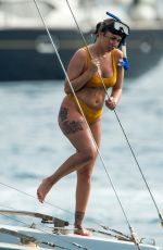 OLIVIA BUCKLAND in Bikini on Vacation in Bridgetown 03/24/2019