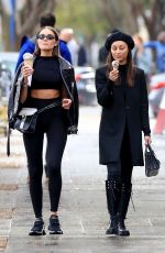 OLIVIA CULPO and CARA SANTANA Out for Ice Cream in West Hollywood 03/02/2019