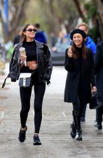 OLIVIA CULPO and CARA SANTANA Out for Ice Cream in West Hollywood 03/02/2019