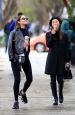 OLIVIA CULPO and CARA SANTANA Out for Ice Cream in West Hollywood 03/02/2019