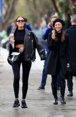 OLIVIA CULPO and CARA SANTANA Out for Ice Cream in West Hollywood 03/02/2019