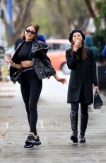 OLIVIA CULPO and CARA SANTANA Out for Ice Cream in West Hollywood 03/02/2019