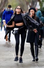 OLIVIA CULPO and CARA SANTANA Out for Ice Cream in West Hollywood 03/02/2019