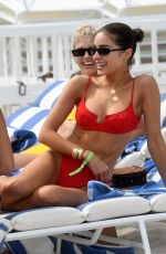 OLIVIA CULPO and DEVON WINDSOR in Bikinis at Miami Beach 03/28/2019