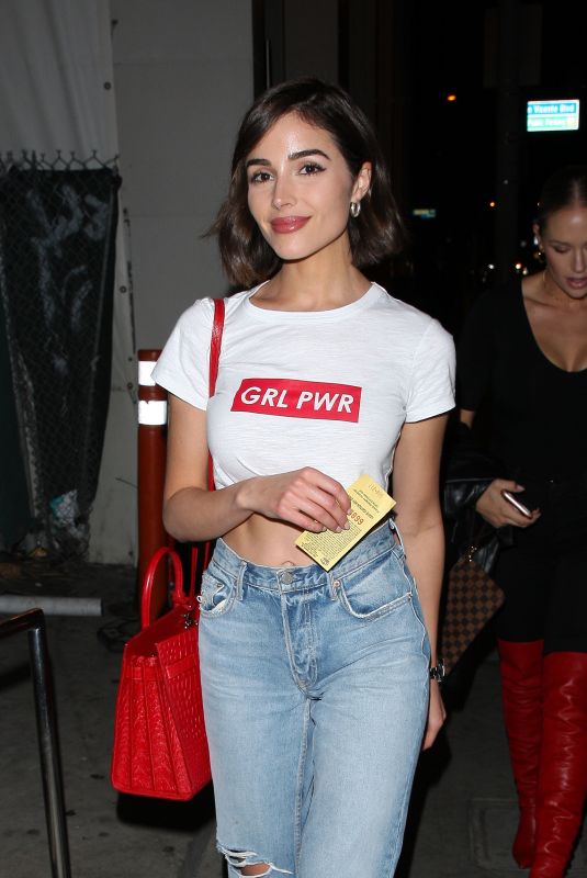 OLIVIA CULPO at Catch LA in West Hollywood 03/08/2019