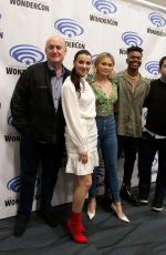 OLIVIA HOLT at Cloak & Dagger Press Line at WonderCon in Anaheim 03/29/2019