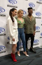 OLIVIA HOLT at Cloak & Dagger Press Line at WonderCon in Anaheim 03/29/2019