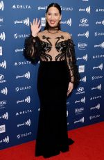 OLIVIA MUNN at 2019 Glaad Media Awards in Los Angeles 03/28/2019