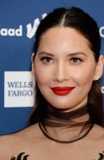 OLIVIA MUNN at 2019 Glaad Media Awards in Los Angeles 03/28/2019