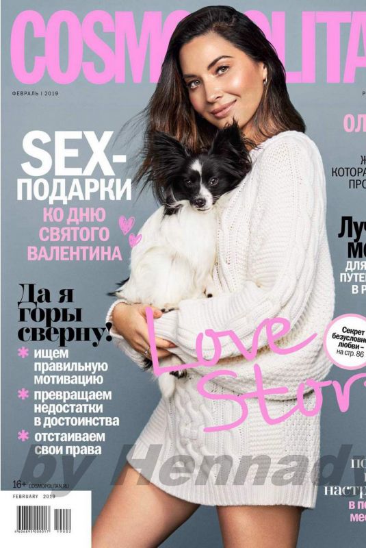 OLIVIA MUNN in Cosmopolitan Magazine, Russia February 2019