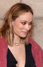 OLIVIA WILDE at Alice by Heart Broadway Play Opening Night in New York 02/26/2019