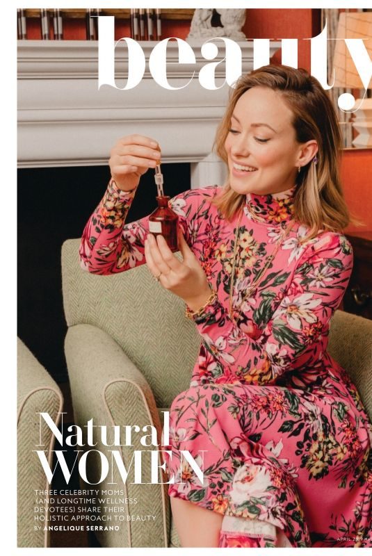 OLIVIA WILDE in Instyle Magazine, April 2019