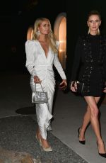 PARIS and NICKY HILTON at MCM Global Flagship Store Opening on Rodeo Drive in Beverly Hills 03/14/2019