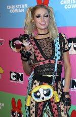 PARIS HILTON at Christian Cowan x Powerpuff Girls Show in Los Angeles 08/03/2019