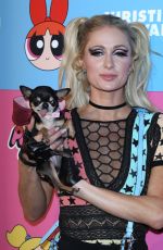 PARIS HILTON at Christian Cowan x Powerpuff Girls Show in Los Angeles 08/03/2019