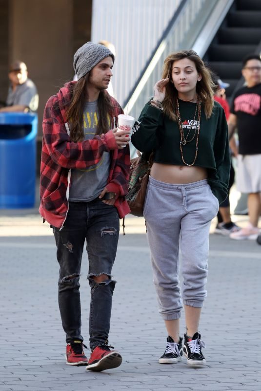 PARIS JACKSON and Gabriel Glenn Out in Los Angeles 03/16/2019