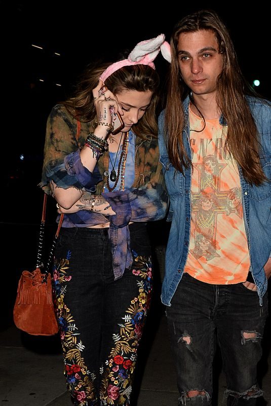 PARIS JACKSON Leaves Largo in Los Angeles 03/19/2019