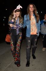 PARIS JACSKON and Gabriel Glenn Arrives at Bunny Ears Podcast with Macaulay Culkin in Los Angeles 03/19/2019