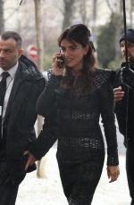 PENELOPE CRUZ Arrives at Chanel Show at Paris Fashion Week 03/05/2019
