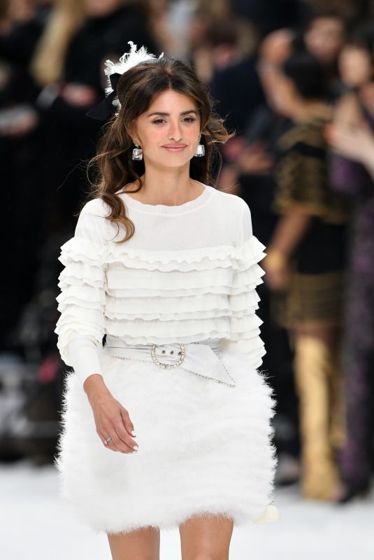 PENELOPE CRUZ at Chanel Runway Show at Paris Fashion Week 03/05/2019
