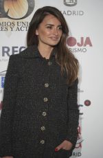 PENELOPE CRUZ at Union De Actores Awards in Madrid 03/11/2019